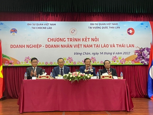 Overseas Vietnamese entrepreneurs in Laos and Thailand promote to cooperate